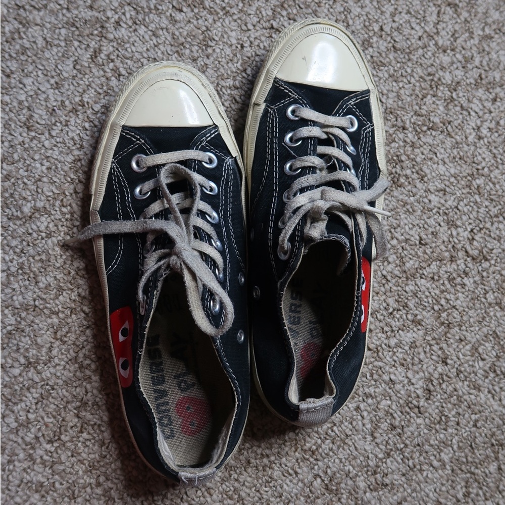 Play heart cdg converse low top - Picture 3 of 4